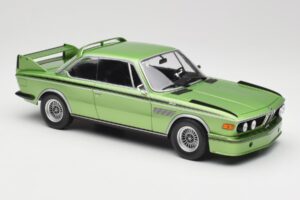 BMW 3.0 CSL E9 Green Metallic Minichamps 1:18 155028132 Metāls — attēls 4 no 6