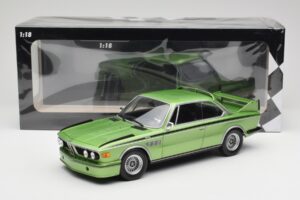 BMW 3.0 CSL E9 Green Metallic Minichamps 1:18 155028132 Metāls — attēls 6 no 6