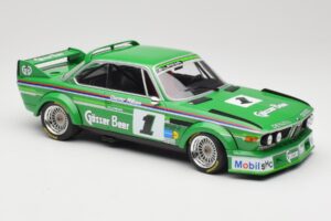 BMW 3.0 CSL E9 #1 Alpina G. Nilsson / D. Quester Winners Nürburgring 1977 Minichamps 1:18 155772501 Metāls — attēls 4 no 6