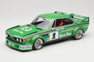 BMW 3.0 CSL E9 #1 Alpina G. Nilsson / D. Quester Winners Nürburgring 1977 Minichamps 1:18 155772501 Metāls