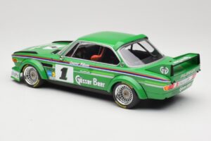 BMW 3.0 CSL E9 #1 Alpina G. Nilsson / D. Quester Winners Nürburgring 1977 Minichamps 1:18 155772501 Metāls — attēls 5 no 6