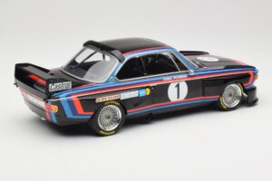 BMW 3.0 CSL E9 #1 BMW Motorsport H-J. Stuck Winner Norisring Trophy 1974 Minichamps 1:18 155742691 Metāls — attēls 2 no 6