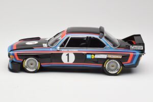 BMW 3.0 CSL E9 #1 BMW Motorsport H-J. Stuck Winner Norisring Trophy 1974 Minichamps 1:18 155742691 Metāls — attēls 3 no 6