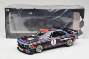 BMW 3.0 CSL E9 #1 BMW Motorsport H-J. Stuck Winner Norisring Trophy 1974 Minichamps 1:18 155742691 Metāls — attēls 6 no 6