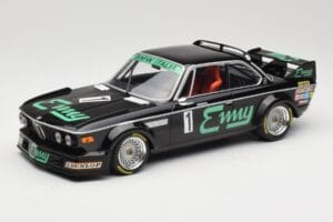 BMW 3.0 CSL E9 #1 F. Grano / P. Xhenceval GP Brno 1978 Minichamps 1:18 155782501 Metāls