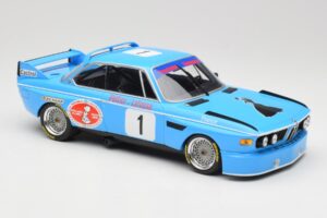 BMW 3.0 CSL E9 #1 Precision Liegeoise J. Peltier / C. Lafosse Winners 4 Hours Monza 1974 Minichamps 1:18 155742681 Metāls — attēls 3 no 6