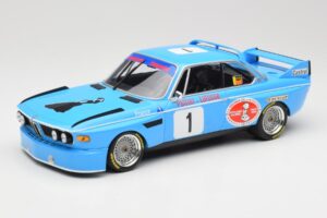 BMW 3.0 CSL E9 #1 Precision Liegeoise J. Peltier / C. Lafosse Winners 4 Hours Monza 1974 Minichamps 1:18 155742681 Metāls