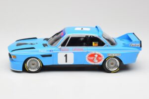 BMW 3.0 CSL E9 #1 Precision Liegeoise J. Peltier / C. Lafosse Winners 4 Hours Monza 1974 Minichamps 1:18 155742681 Metāls — attēls 5 no 6