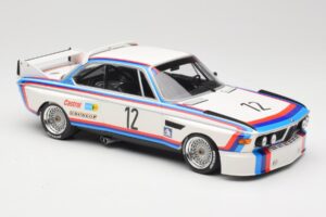 BMW 3.0 CSL E9 #12 BMW Motorsport C. Amon / H-J. Stuck Winners 6 Hours Nurburgring 1973 Minichamps 1:18 155732612 Metāls — attēls 4 no 6