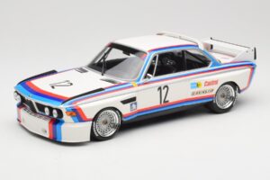 BMW 3.0 CSL E9 #12 BMW Motorsport C. Amon / H-J. Stuck Winners 6 Hours Nurburgring 1973 Minichamps 1:18 155732612 Metāls