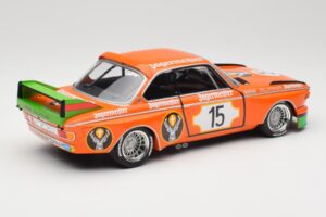 BMW 3.0 CSL E9 #15 Jägermeister Racing N. Lauda / G. Joisten 6 Hours Nurburgring 1973 Minichamps 1:18 155732615 Metāls — attēls 2 no 6