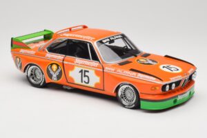 BMW 3.0 CSL E9 #15 Jägermeister Racing N. Lauda / G. Joisten 6 Hours Nurburgring 1973 Minichamps 1:18 155732615 Metāls — attēls 4 no 6