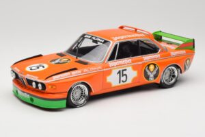 BMW 3.0 CSL E9 #15 Jägermeister Racing N. Lauda / G. Joisten 6 Hours Nurburgring 1973 Minichamps 1:18 155732615 Metāls