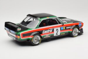 BMW 3.0 CSL E9 #2 Luigi Racing J-M. de Wael / A. de Fierlant Winners GP Nurburgring 1976 Minichamps 1:18 155762502 Metāls — attēls 2 no 6
