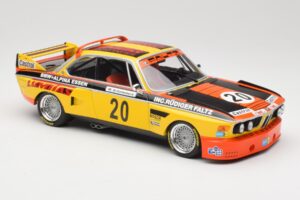 BMW 3.0 CSL E9 #20 BMW Faltz Alpina W. Werner / H. Schommers Norisring Trophy 1974 Minichamps 1:18 155742620 Metāls — attēls 4 no 6