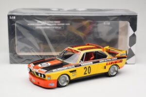 BMW 3.0 CSL E9 #20 BMW Faltz Alpina W. Werner / H. Schommers Norisring Trophy 1974 Minichamps 1:18 155742620 Metāls — attēls 6 no 6