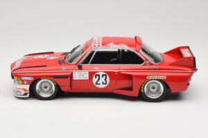 BMW 3.0 CSL E9 #23 Faltz Alpina A. de Fierlant / H. Grohs Zandvoort Trophy 1975 Minichamps 1:18 155752623 Metāls — attēls 3 no 6