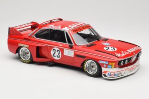 BMW 3.0 CSL E9 #23 Faltz Alpina A. de Fierlant / H. Grohs Zandvoort Trophy 1975 Minichamps 1:18 155752623 Metāls — attēls 4 no 6