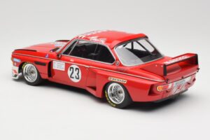 BMW 3.0 CSL E9 #23 Faltz Alpina A. de Fierlant / H. Grohs Zandvoort Trophy 1975 Minichamps 1:18 155752623 Metāls — attēls 5 no 6