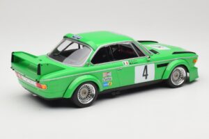 BMW 3.0 CSL E9 #4 Jolly Club Milano C. Finotto / C. Facetti Winners ETCC Zandvoort 1979 Minichamps 1:18 155792504 Metāls — attēls 2 no 6