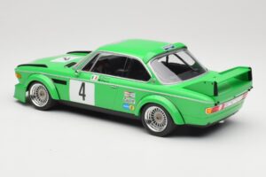 BMW 3.0 CSL E9 #4 Jolly Club Milano C. Finotto / C. Facetti Winners ETCC Zandvoort 1979 Minichamps 1:18 155792504 Metāls — attēls 5 no 6