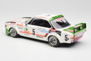 BMW 3.0 CSL E9 #5 Assoc Interim J-C. Chavan / A. Detrin Winners 24 Hours of Spa 1976 Minichamps 1:18 155762505 Metāls — attēls 5 no 6