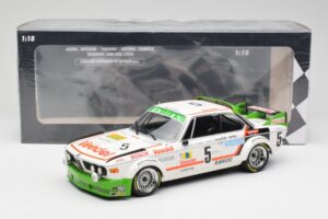 BMW 3.0 CSL E9 #5 Assoc Interim J-C. Chavan / A. Detrin Winners 24 Hours of Spa 1976 Minichamps 1:18 155762505 Metāls — attēls 6 no 6