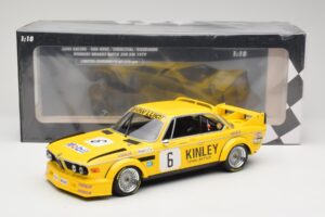 BMW 3.0 CSL E9 #6 Luigi Racing E. Van Hove / P. Xhenceval Winners Brands Hatch 500km 1979 Minichamps 1:18 155792506 Metāls — attēls 6 no 6