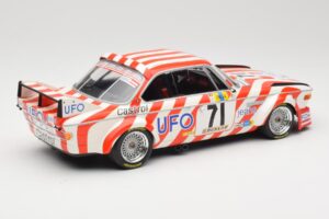BMW 3.0 CSL E9 #71 Luigi Racing P. Xhenceval / J. Dieudonné 24 Hours of Le Mans 1977 Minichamps 1:18 155772571 Metāls — attēls 2 no 6