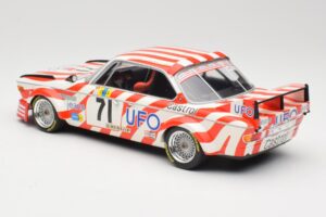 BMW 3.0 CSL E9 #71 Luigi Racing P. Xhenceval / J. Dieudonné 24 Hours of Le Mans 1977 Minichamps 1:18 155772571 Metāls — attēls 5 no 6