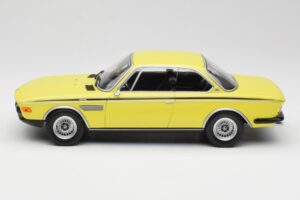 BMW 3.0 CSL E9 Dzeltens Minichamps 1:18 155028130 Metāls — attēls 3 no 6