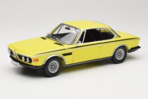 BMW 3.0 CSL E9 Dzeltens Minichamps 1:18 80430137980 Metāls