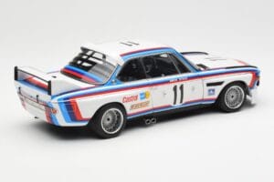 BMW 3.0 CSL #11 C. Amon / H. Stuck 24 Hours of Spa 1973 AUTOart 1:18 87347 Metāls — attēls 3 no 8
