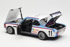 BMW 3.0 CSL #11 C. Amon / H. Stuck 24 Hours of Spa 1973 AUTOart 1:18 87347 Metāls — attēls 5 no 8