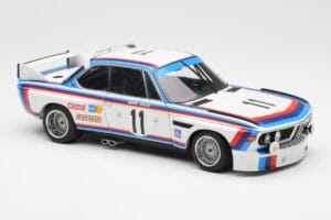 BMW 3.0 CSL #11 C. Amon / H. Stuck 24 Hours of Spa 1973 AUTOart 1:18 87347 Metāls — attēls 6 no 8