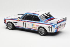 BMW 3.0 CSL #11 C. Amon / H. Stuck 24 Hours of Spa 1973 AUTOart 1:18 87347 Metāls — attēls 7 no 8