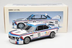 BMW 3.0 CSL #11 C. Amon / H. Stuck 24 Hours of Spa 1973 AUTOart 1:18 87347 Metāls — attēls 8 no 8