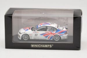 BMW 320i E46 #11 A. Priaulx ETCC Champion 2004 Minichamps 1:43 400042411 Metāls — attēls 4 no 4