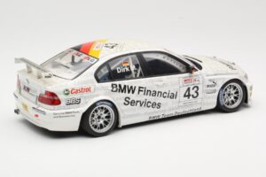 BMW 320i E46 #43 D. Muller WTCC 2005 AUTOart 1:18 80543 Metāls — attēls 2 no 6