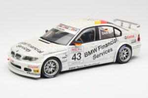 BMW 320i E46 #43 D. Muller WTCC 2005 AUTOart 1:18 80543 Metāls