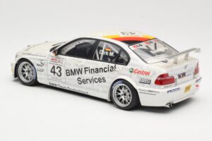 BMW 320i E46 #43 D. Muller WTCC 2005 AUTOart 1:18 80543 Metāls — attēls 5 no 6