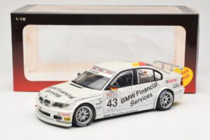 BMW 320i E46 #43 D. Muller WTCC 2005 AUTOart 1:18 80543 Metāls — attēls 6 no 6