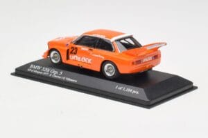 BMW 320i Group 5 #23 E. Cheever / G. Villeneuve 6 Hours of Mosport Class Winners 1977 Damaged Spoiler Minichamps 1:43 4007723 — attēls 4 no 5