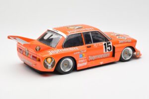 BMW 320i #15 Jägermeister H-J. Stuck Winner DRM Eifelrennen 1977 Minichamps 1:18 180772115 Metāls — attēls 3 no 8