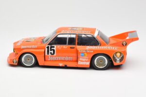 BMW 320i #15 Jägermeister H-J. Stuck Winner DRM Eifelrennen 1977 Minichamps 1:18 180772115 Metāls — attēls 4 no 8