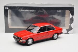 BMW 323i E21 Sarkans Minichamps 1:18 155026000 Metāls — attēls 6 no 6