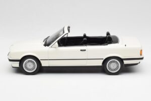 BMW 325i E30 Kabriolets Alpine Balts Norev 1:18 183213 Metāls — attēls 3 no 6