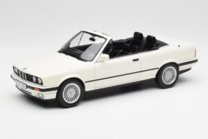 BMW 325i E30 Kabriolets Alpine Balts Norev 1:18 183213 Metāls