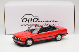 BMW 325i E30 Kabriolets Spilgti Sarkans Otto 1:18 OT1194 Sveķi — attēls 6 no 6