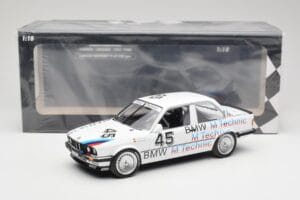 BMW 325i E30 #45 C. Danner / E. Rensing Linder Rennsport ETCC 1986 Minichamps 1:18 155862645 Metāls — attēls 6 no 6